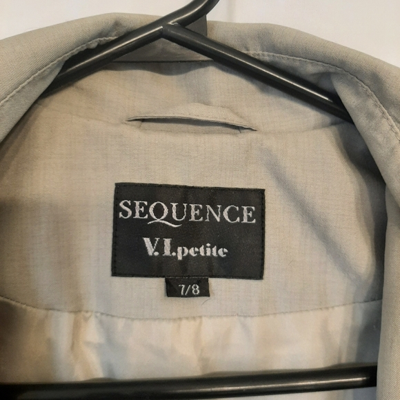 Trench coat style rain jacket - Picture 3 of 4